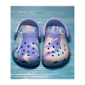 Kids' Crocs Toddler Classic Marbled Clogs Size 4